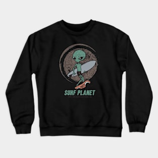 Surf Planet Crewneck Sweatshirt